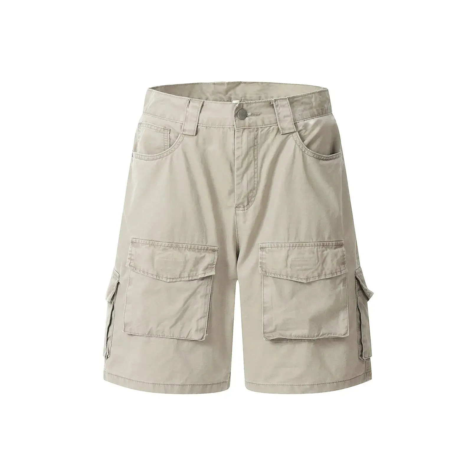 Multi Pockets Baggy Cargo Jort