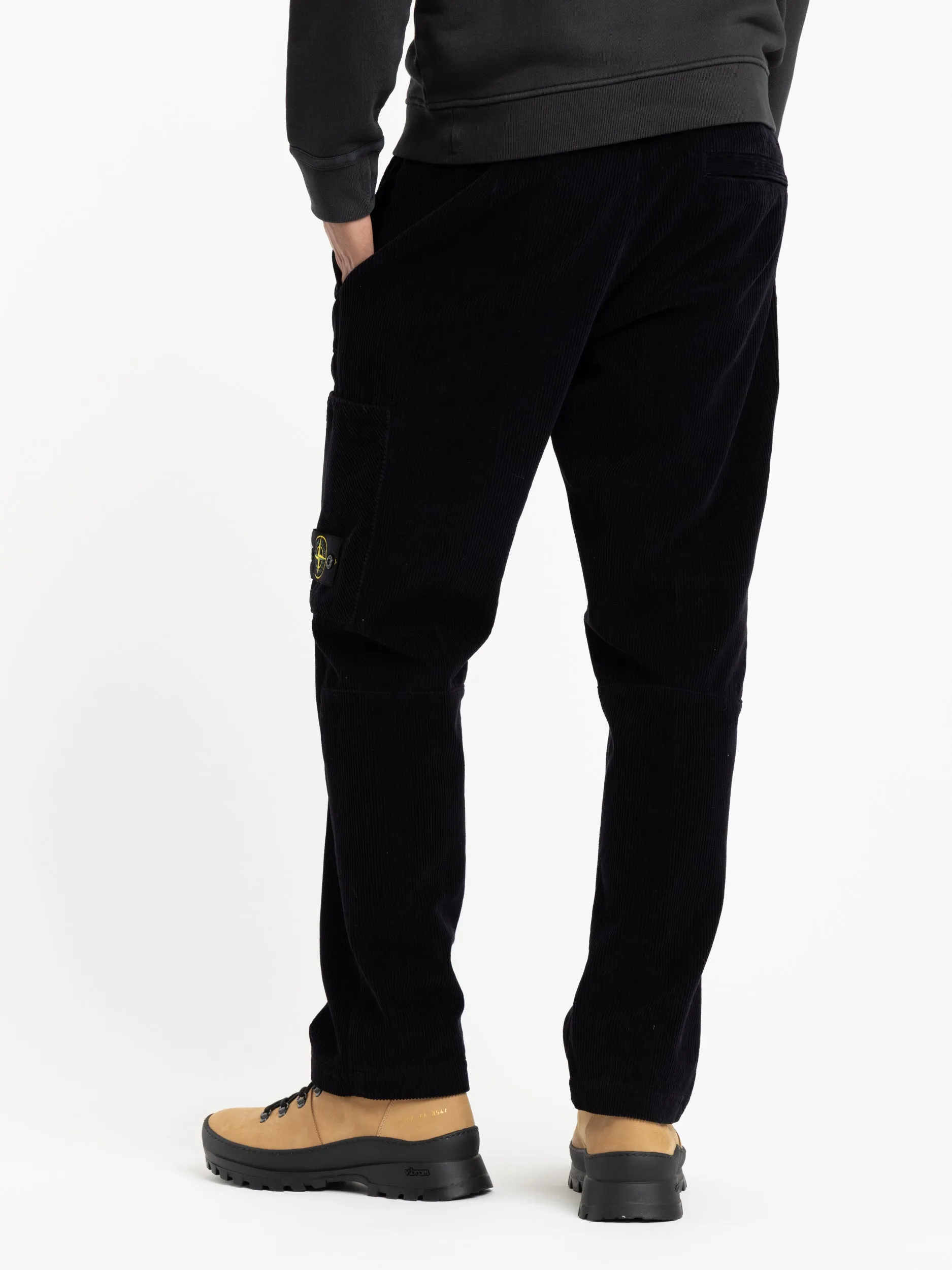 Navy Organic Cotton Corduroy 800 Pants