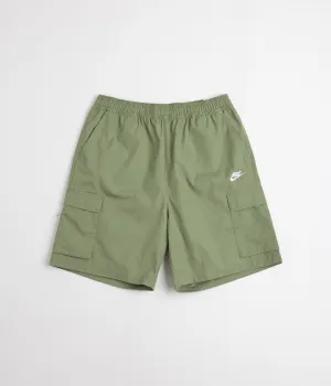 Nike Club Cargo Shorts - Oil Green / White