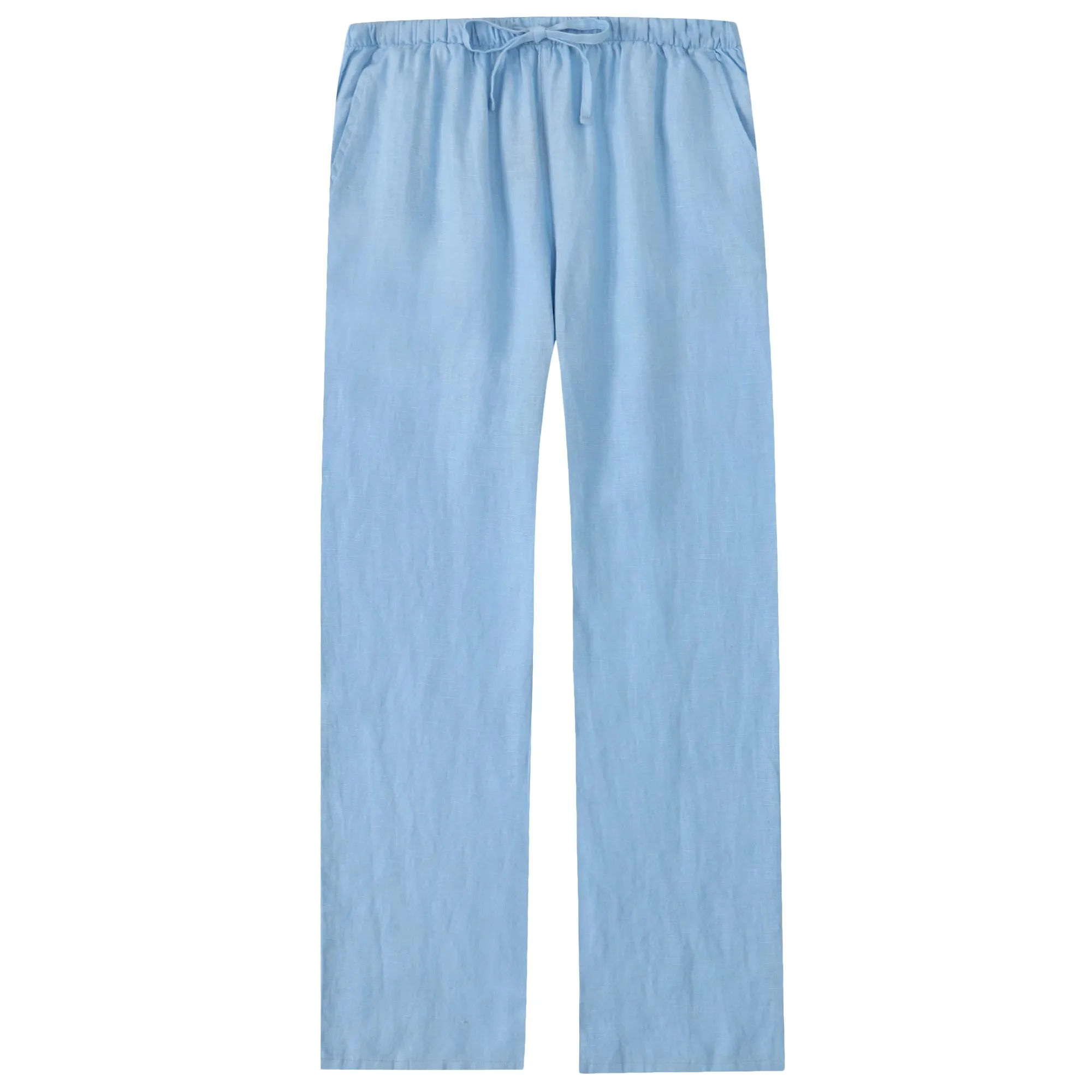 Noble Mount 100% Linen Womens Pajama Louge Pants for Summer