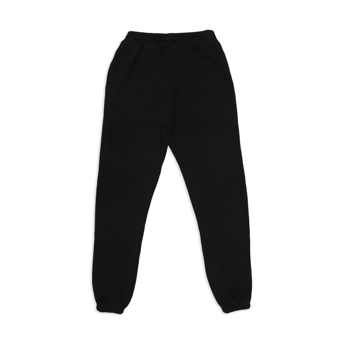 OE Heavyweight Embroidered Black Sweatpants