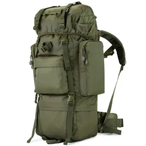 Oxford Expedition Backpack 70L Unisex - Waterproof, High-Capacity, and Durable