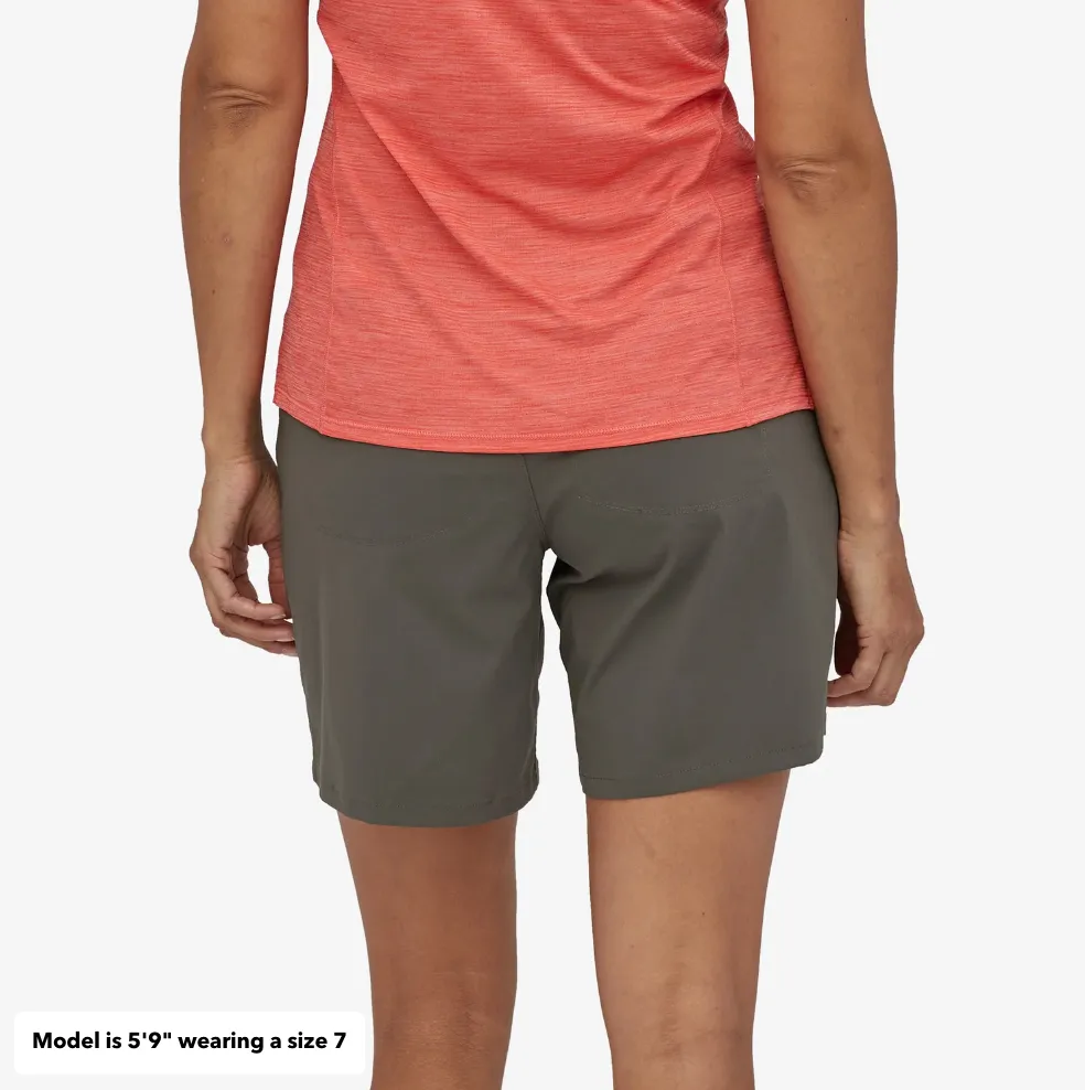 Patagonia Womens Quandary Short - 7in." Forge Grey