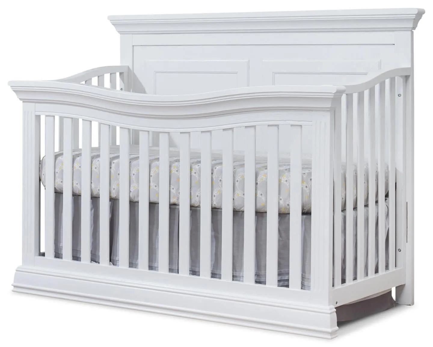 Paxton White Crib and Dresser #6