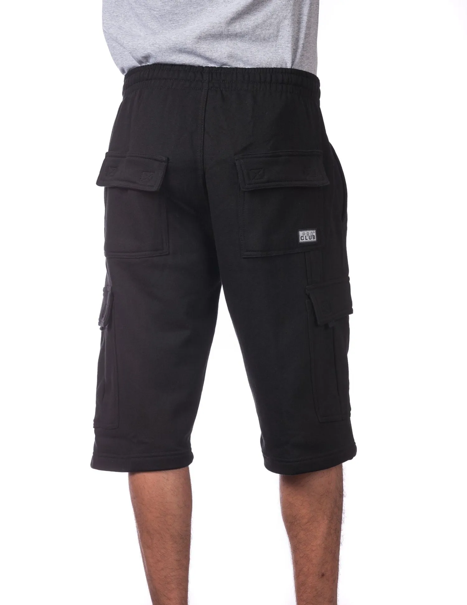 Pro Club Men's Fleece Cargo Short