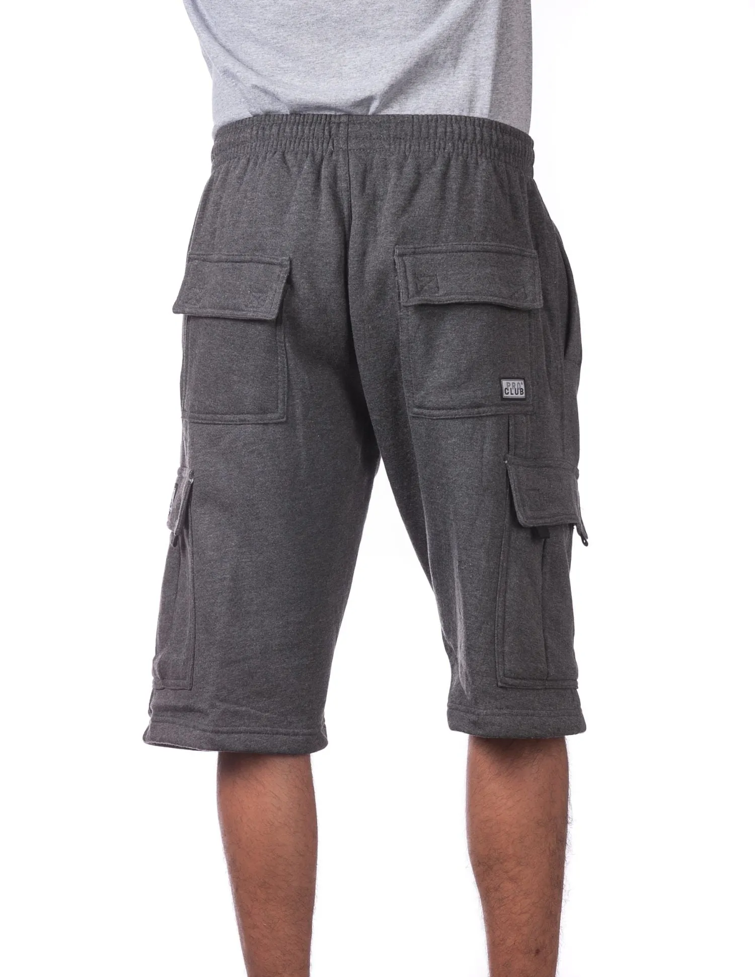 Pro Club Men's Fleece Cargo Short