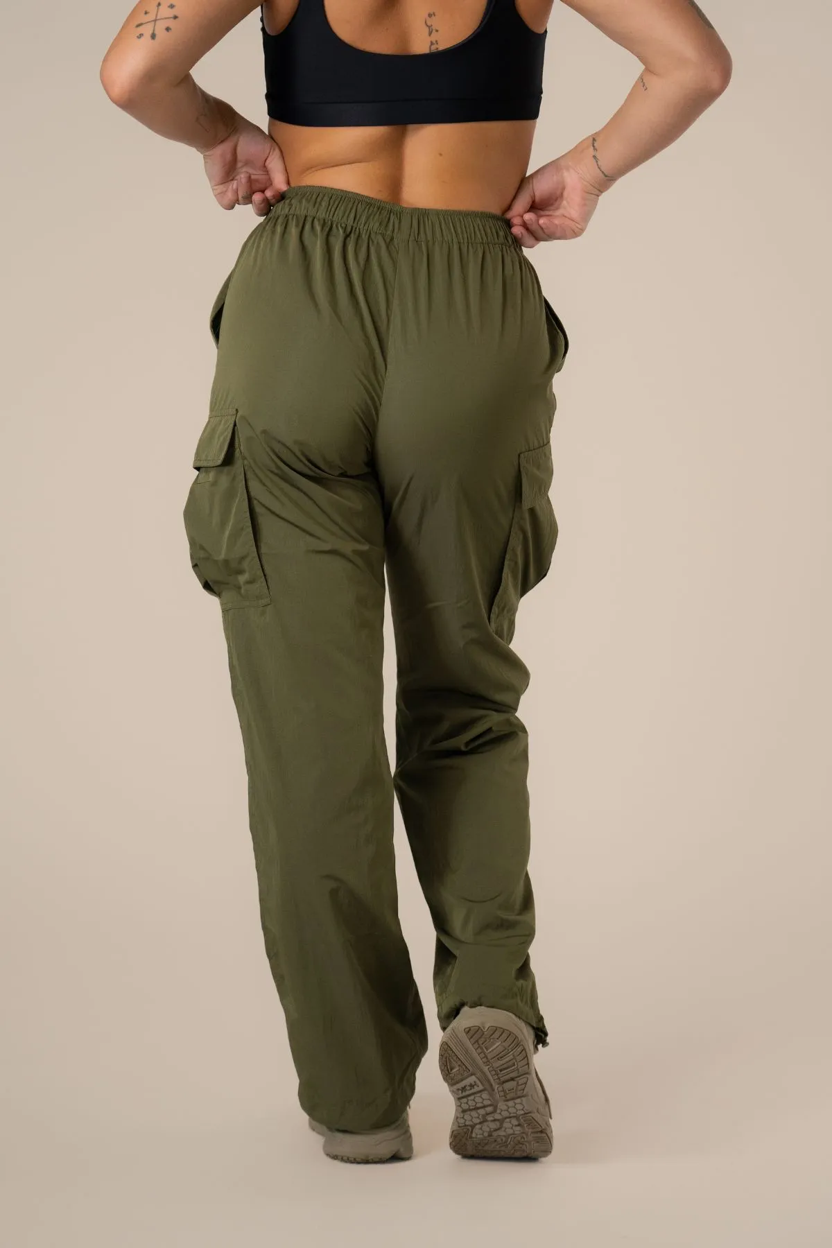 Reef Recycled Cargo Pants Army Green