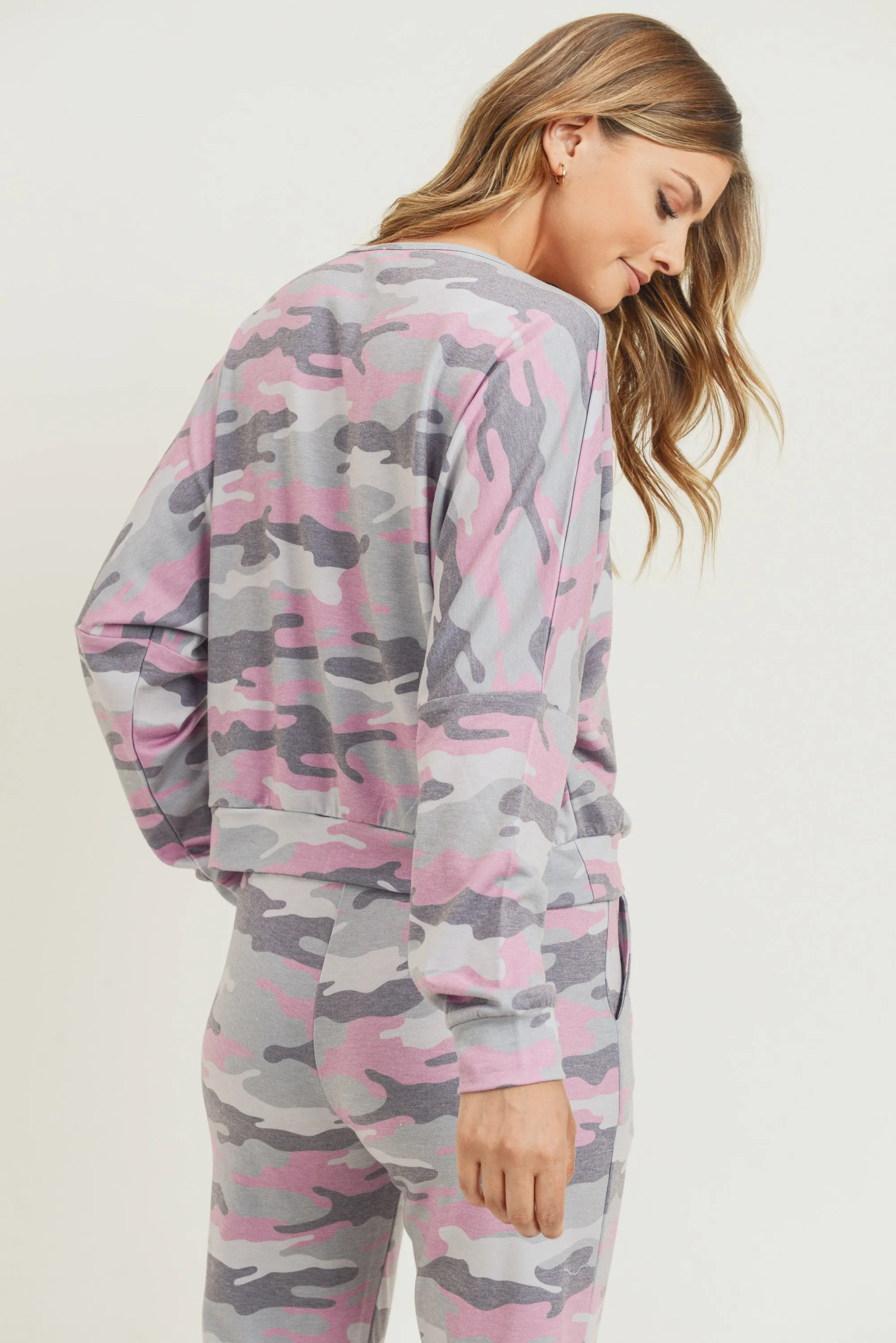 Relaxed Camo Print Set