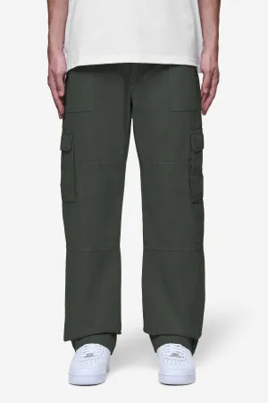 Risley Cargo Pants Olive Green