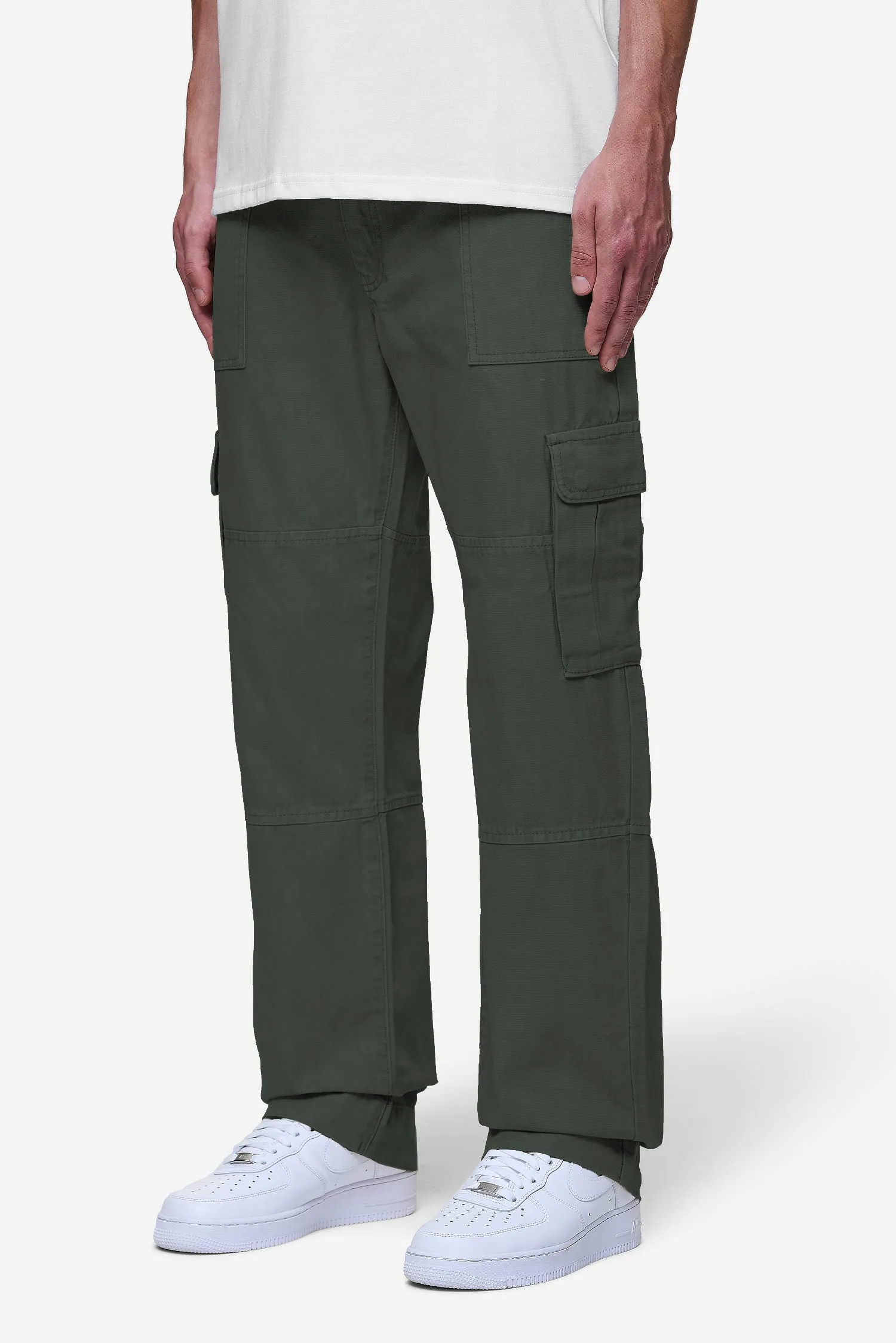 Risley Cargo Pants Olive Green