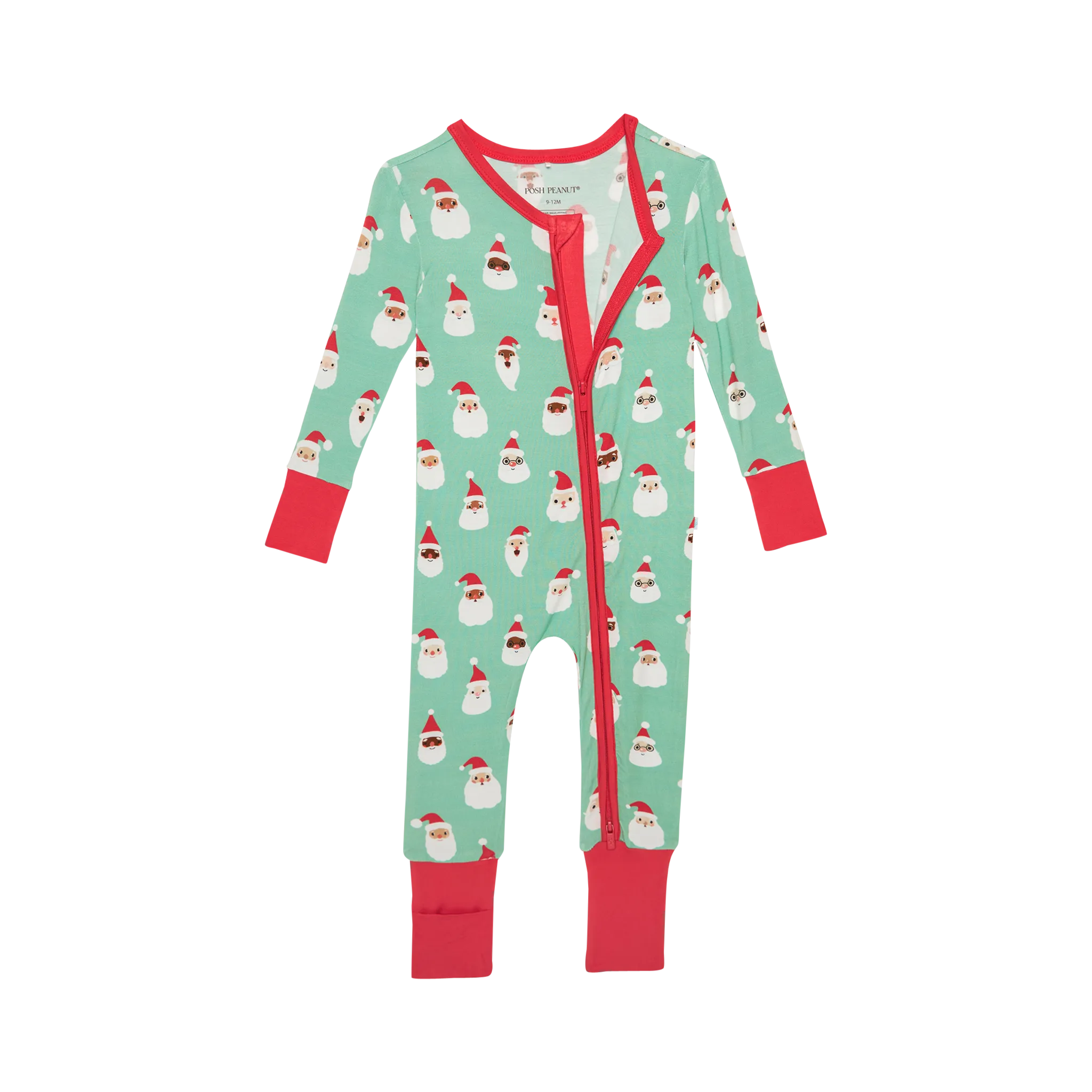 Santa Medley Newborn Convertible One Piece - Select Size