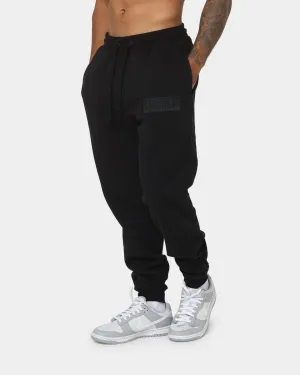 Sik Silk Relaxed Fit Cuffed Joggers Black