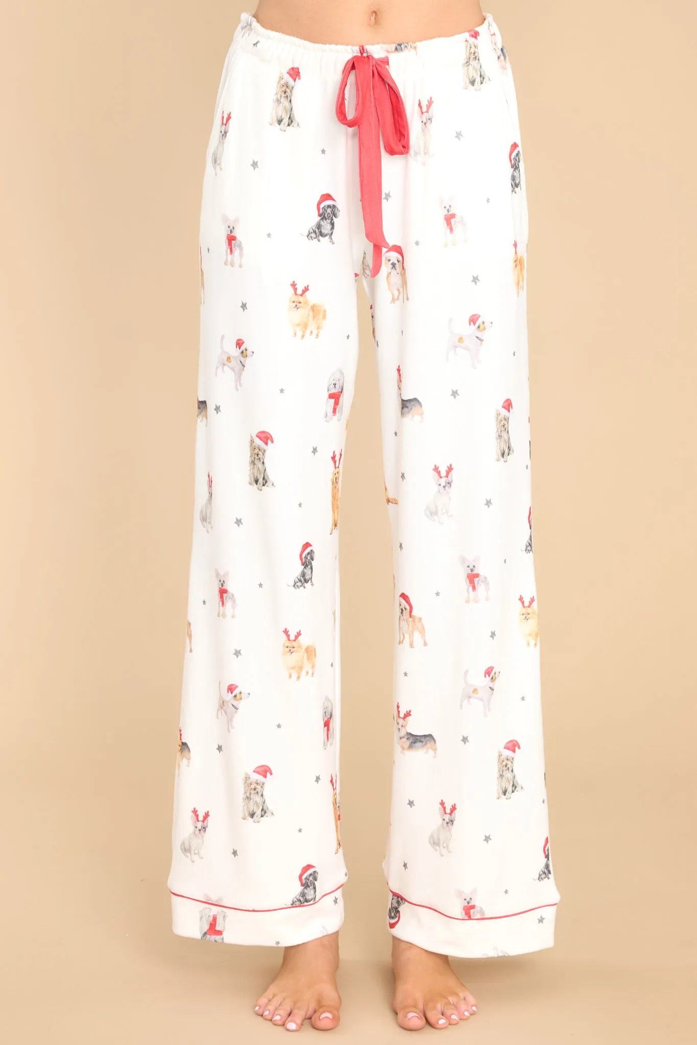 Stars & Paws Ivory Pj Pants