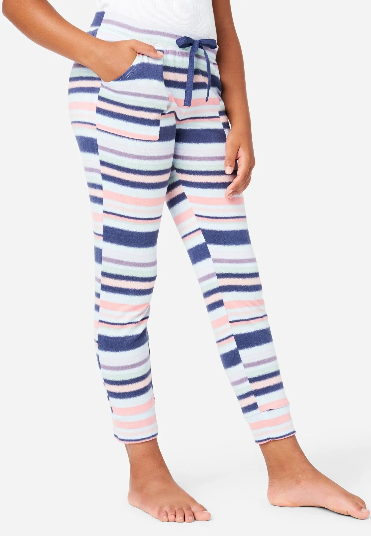 Striped Jogger Pajama Pants