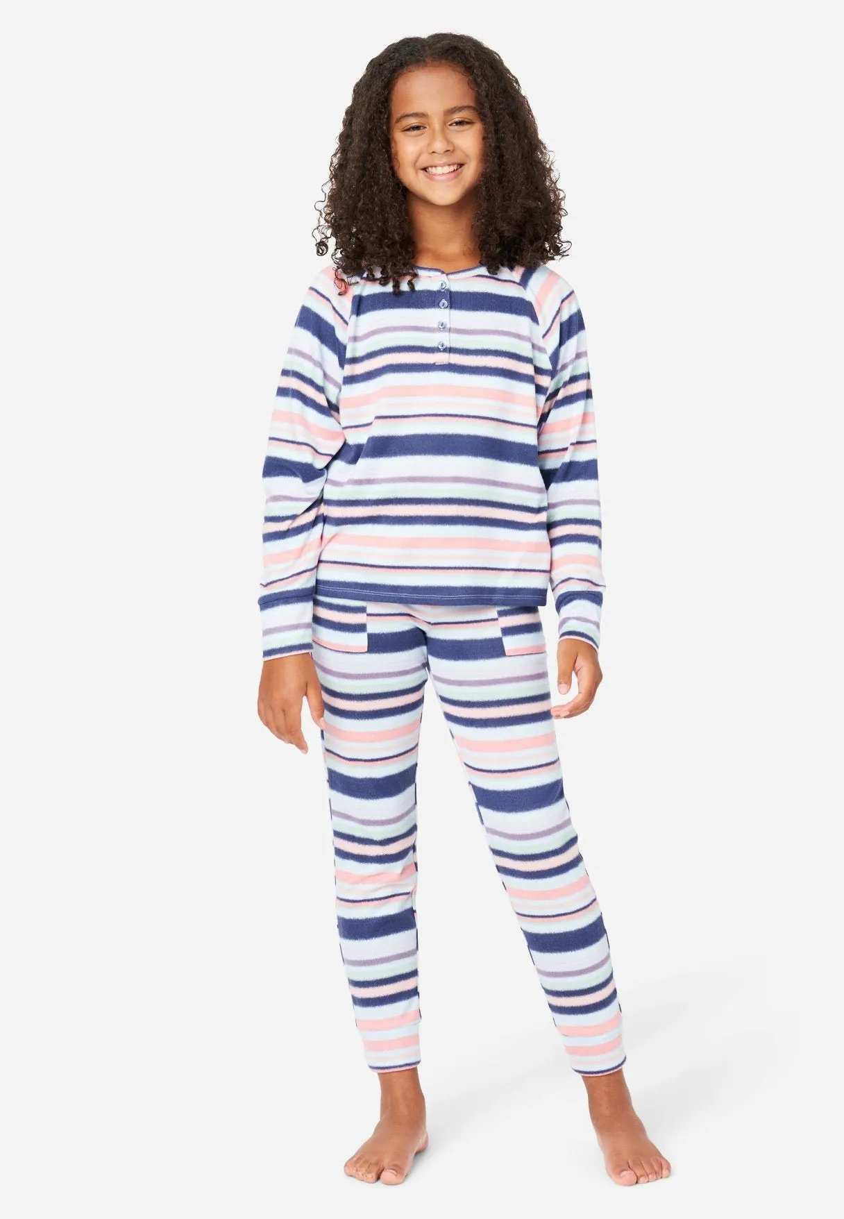 Striped Jogger Pajama Pants