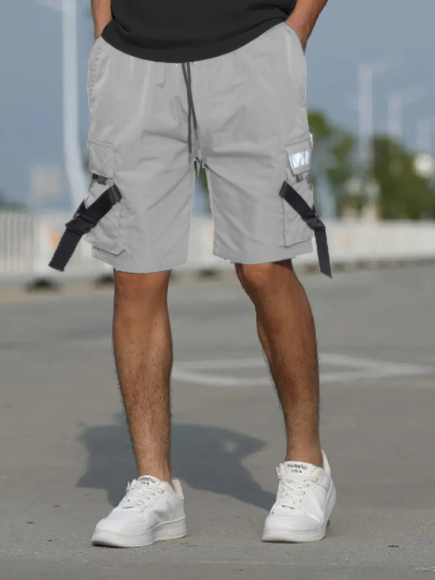 Tactical Shorts With Straps