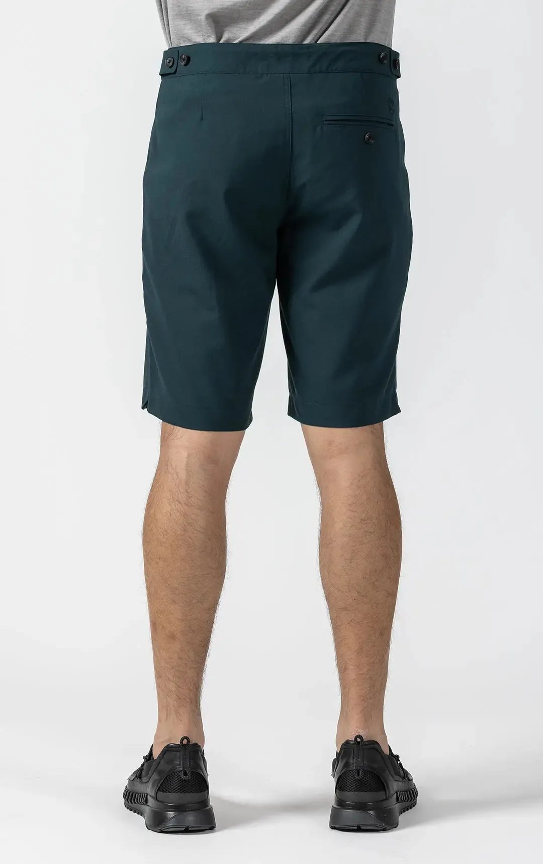 TAILORED SUMMER WOOL BLEND SHORT - CLEARANCE