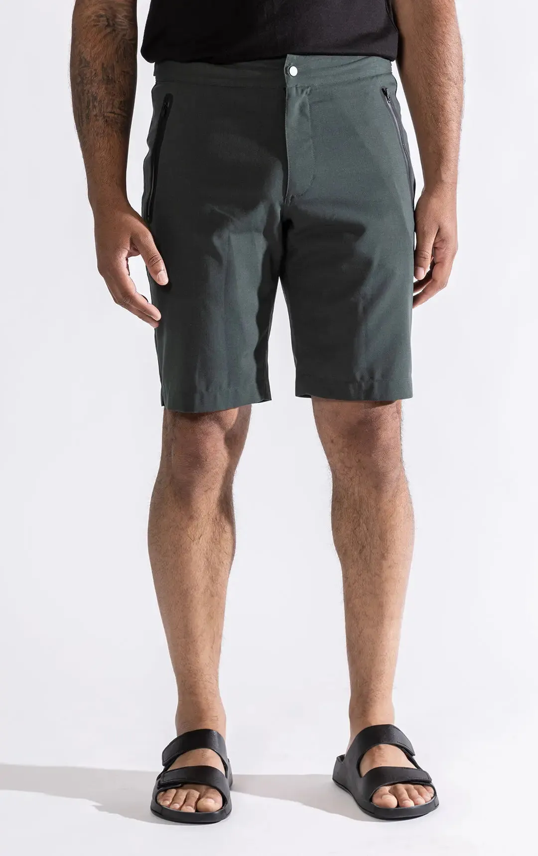 TAILORED SUMMER WOOL BLEND SHORT - CLEARANCE