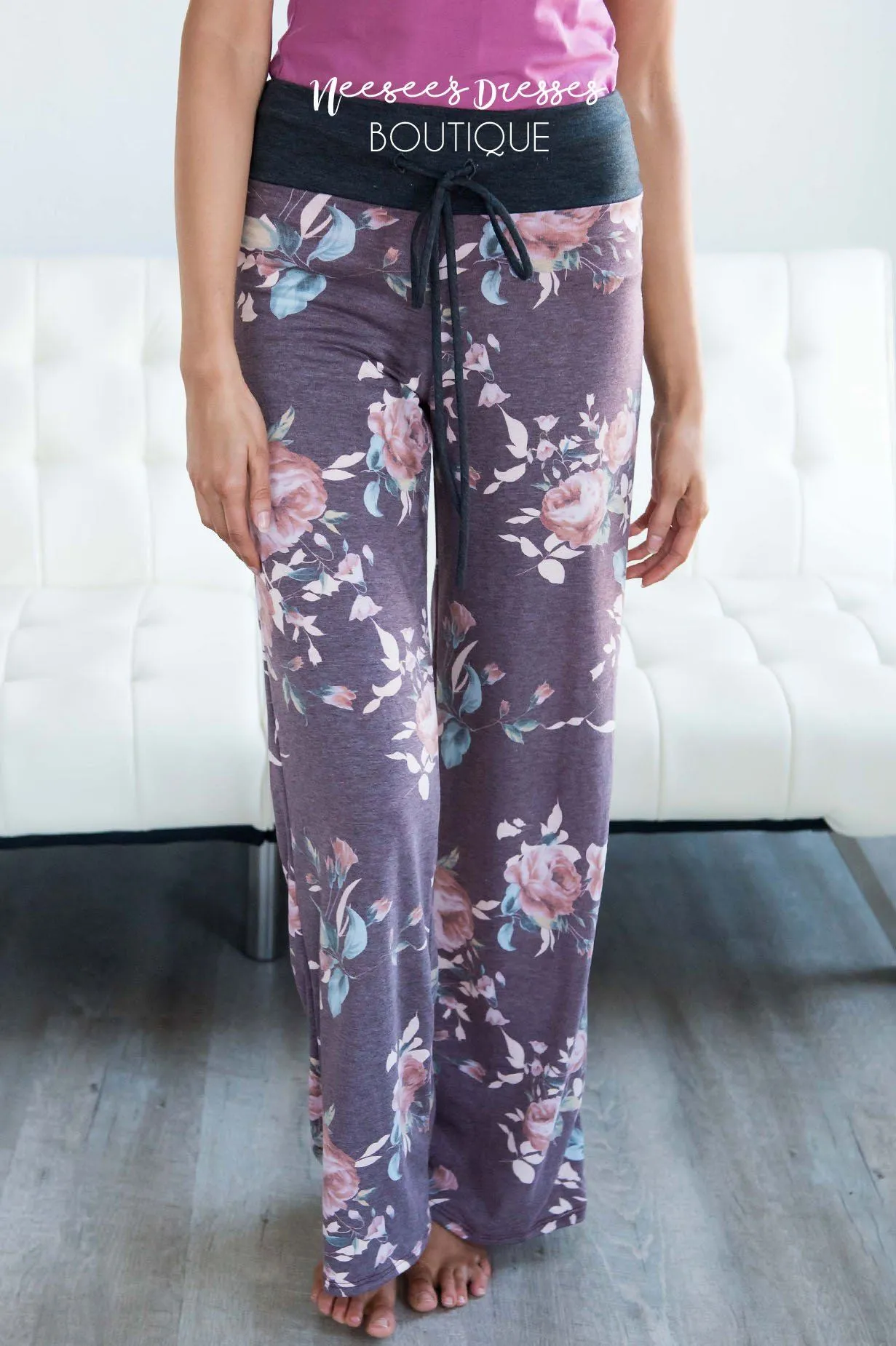 The Cutest Floral Pajama Pants