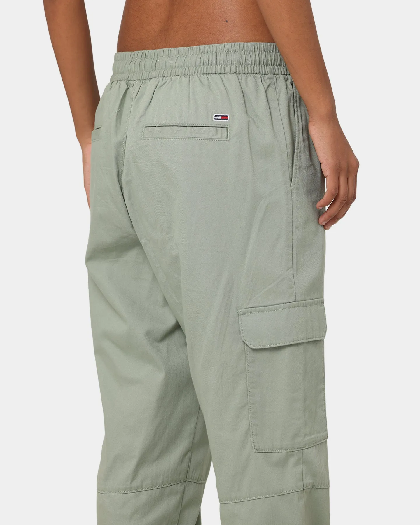 Tommy Jeans Women's Betsy Cargo Elasticated Joggers Dusty Sage