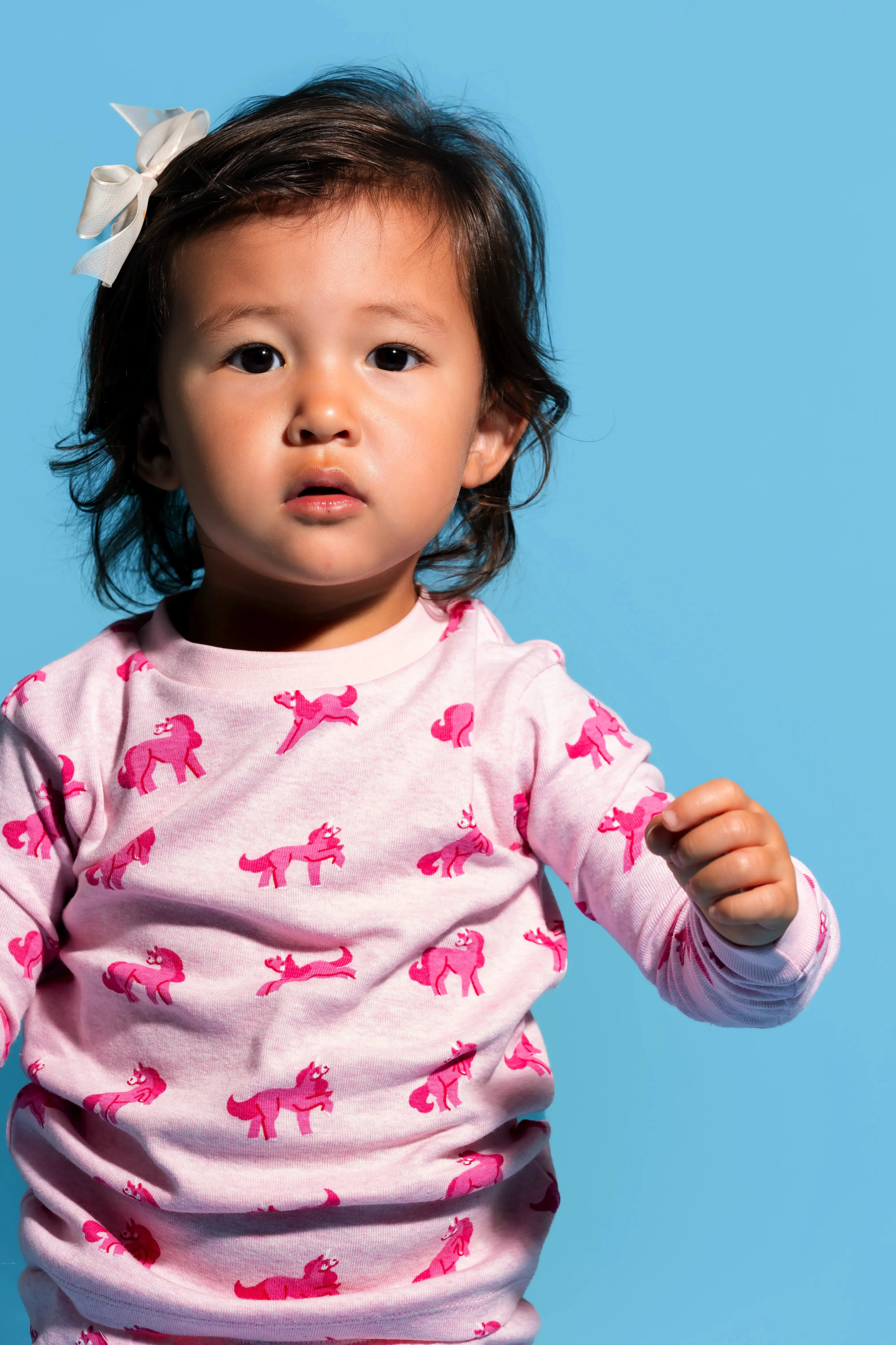 Two-Piece Pajama Set_Pink Unicorns