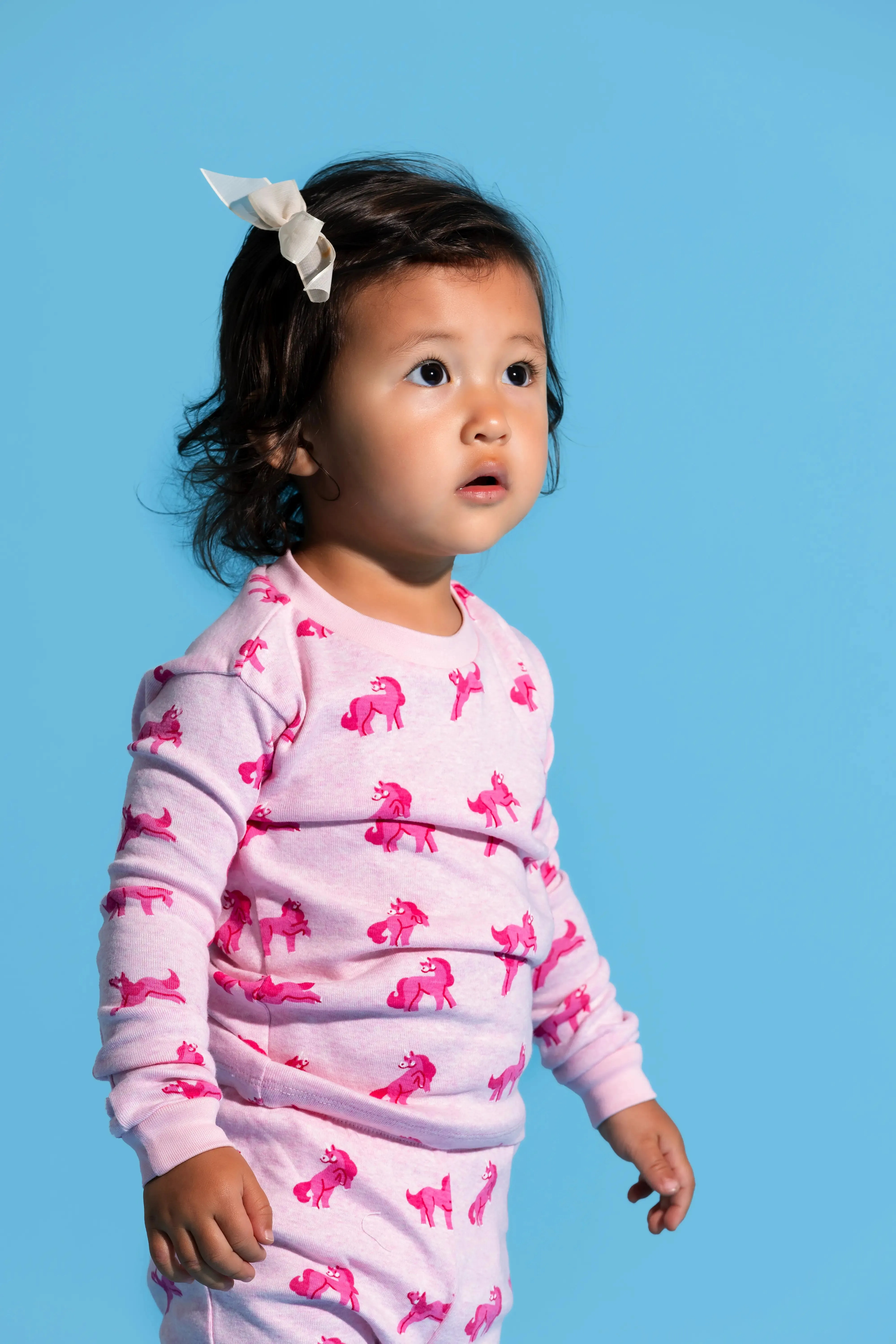 Two-Piece Pajama Set_Pink Unicorns