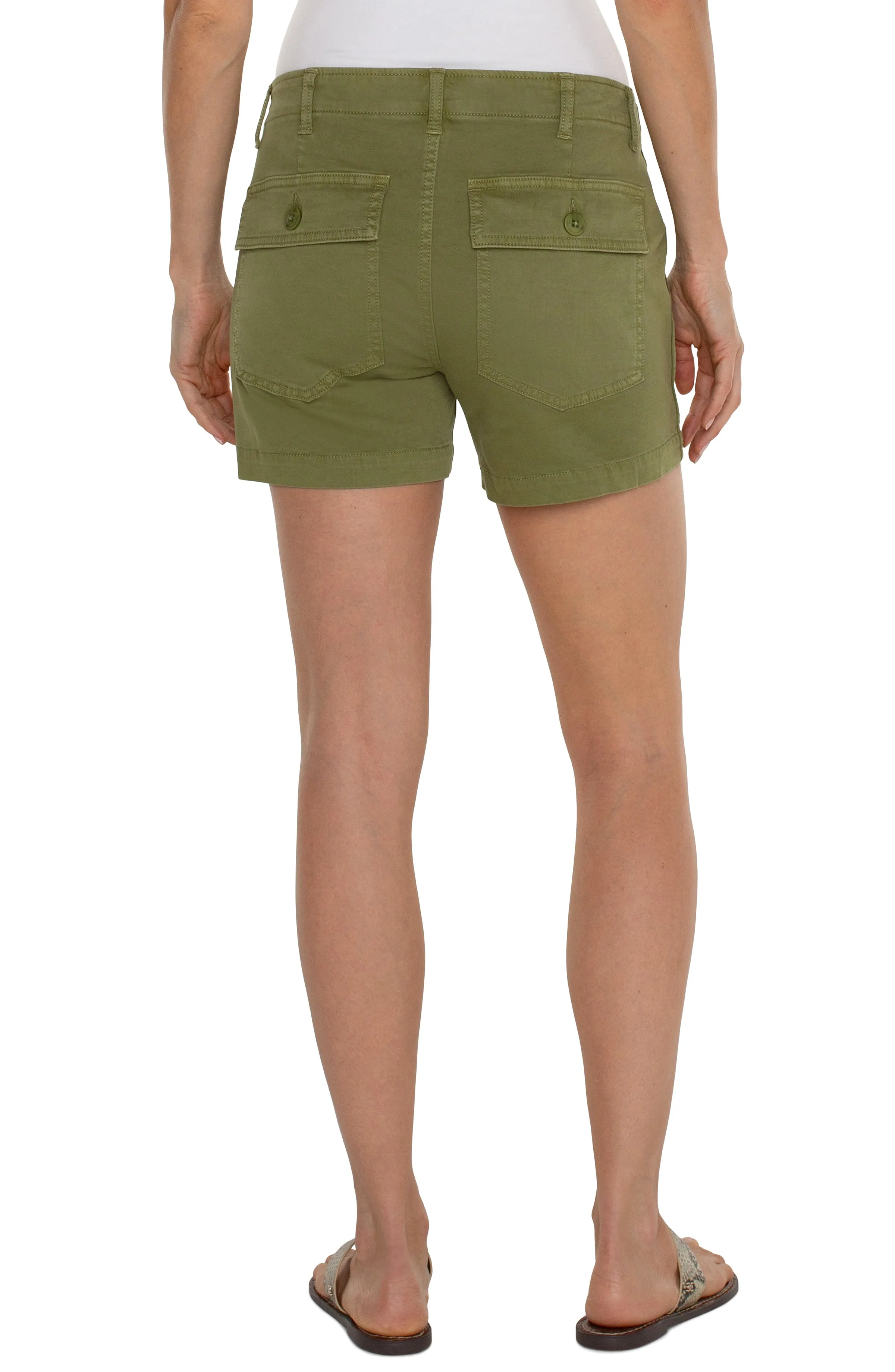 UTILITY SHORT W FLAP PKTS 4.5"