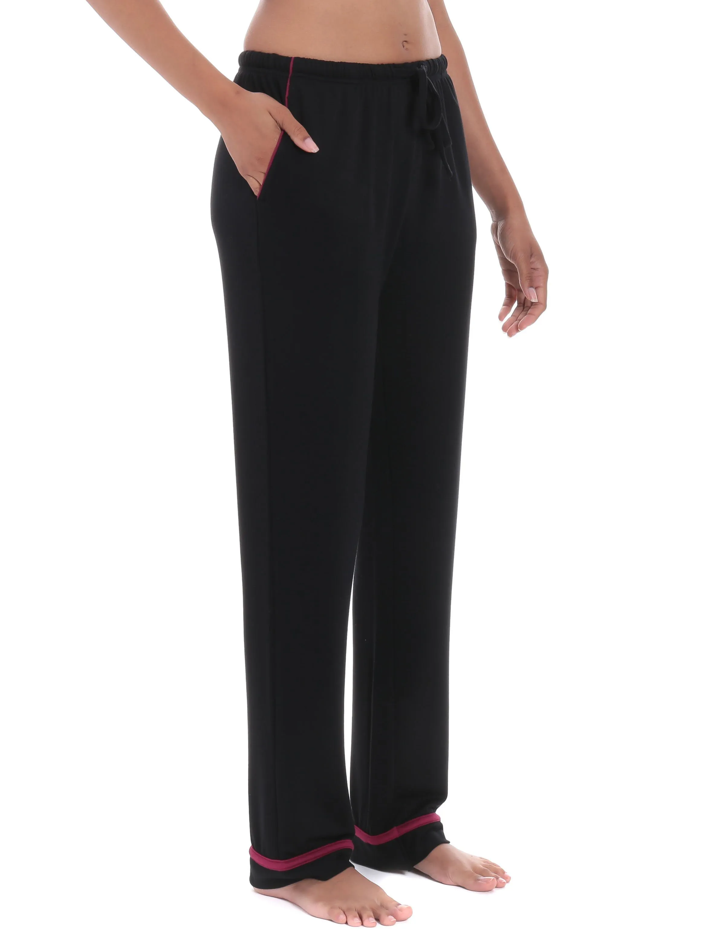 Women's Jersey Knit French Terry Lounge Pants