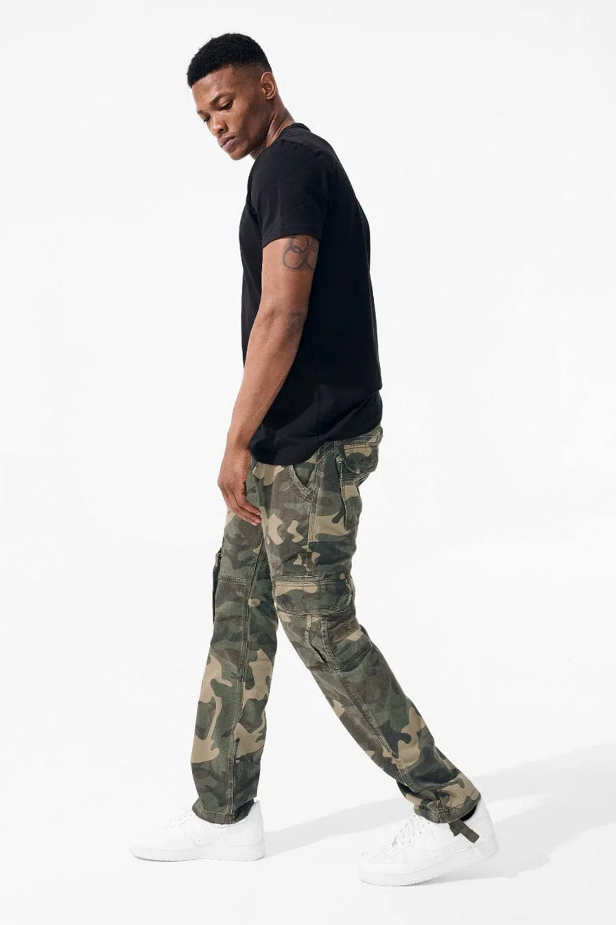 Xavier - OG Camo Cargo Pants (Woodland)