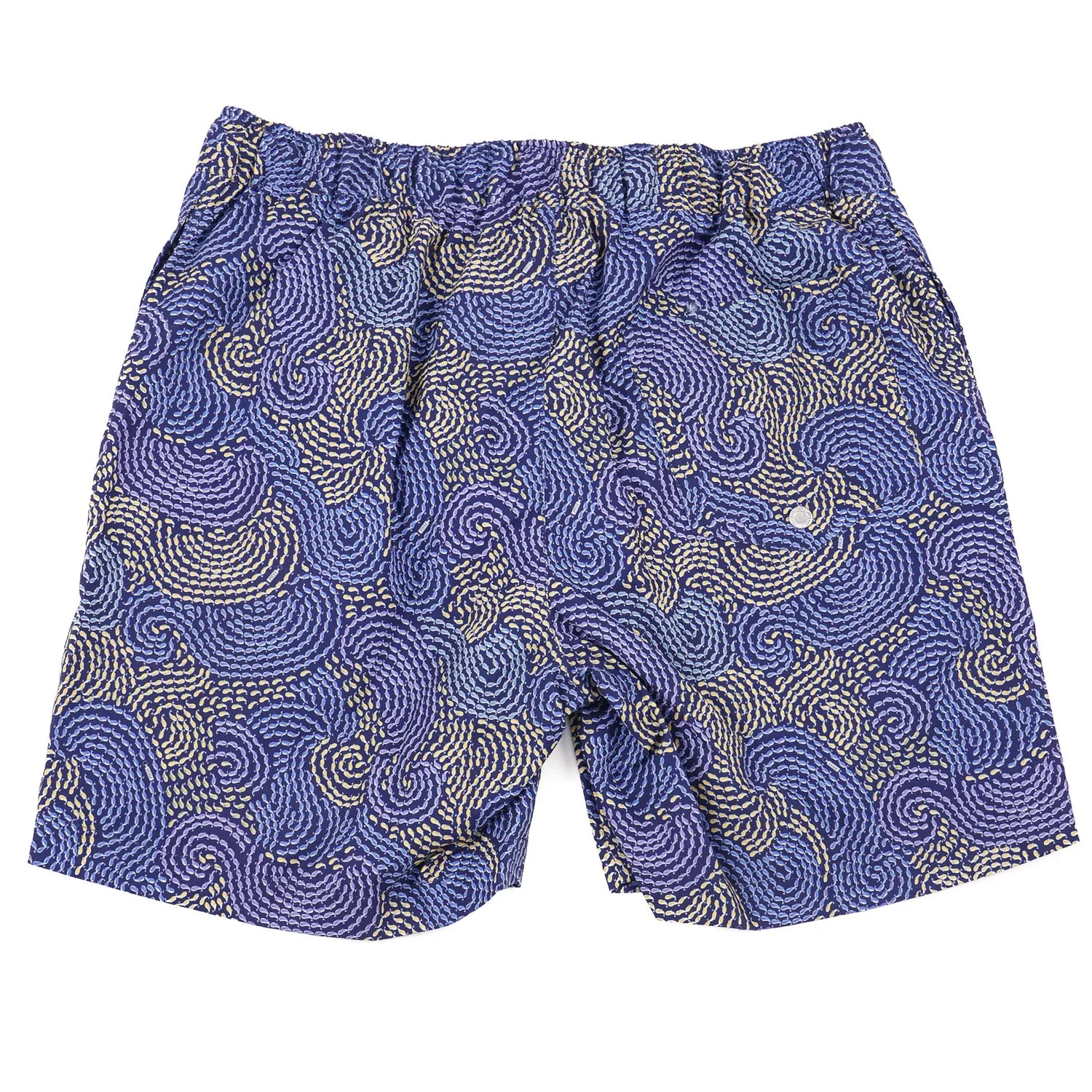 Zilli Whale Print Swim Trunks